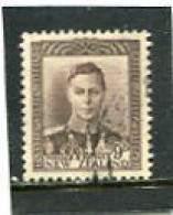 NEW ZEALAND - 1938  9d  BROWN  KGVI  DEFINITIVE  FINE USED  SG 685 - Used Stamps