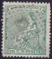 Spain 1873 Sc 193 España Ed 133 Used Rombo De Puntos Cancel - Gebraucht