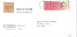 Portugal Cover UMA CARTA FALA POR SI Slogan Cancel - Franking Machines (EMA)