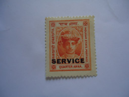 IDAR INDDRE   INDIA STATES  MNH STAMPS  QUEEN OVERPRINT - Idar