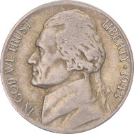 Monnaie, États-Unis, 5 Cents, 1943 - 1938-…: Jefferson