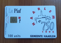 CARTE A PUCE PIAF HAARLEM T.B.E !!! - PIAF Parking Cards