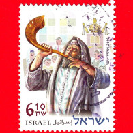 ISRAELE - Usato - 2010 - Shofar - Corno Di Montone - Jewish New Year Festivals - 6.10 - Used Stamps (without Tabs)