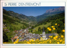 SAINT-PIERRE-D ' ENTREMONT     ( ISERE )   ENTRE LA SAVOIE ET L ' ISERE, FACE AU COL DU GRANIER - Saint-Pierre-d'Entremont