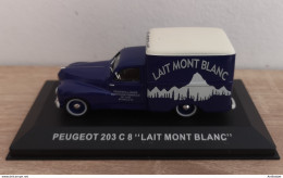 Peugeot 203 C 8 Camionnette Lait Mont Blanc - Vrachtwagens