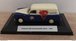 Peugeot 403 Fourgonnette Tolée La Vache Qui Rit 1961 - Vrachtwagens