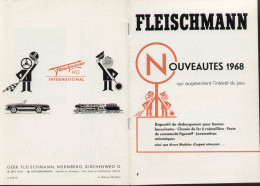 Catalogue FLEISCHMANN 1968 Nouveautés HO 1/85 - Piccolo 1/160 - AutoRallye - Frans