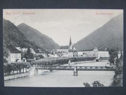 AK BAD ISCHL Bahnpost Zugstempel Selzthal - Attnang Puchheim 1913 //// D*56520 - Bad Ischl