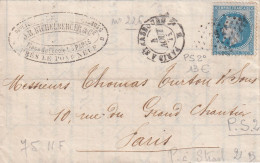 France Poste Ferroviaire - Lettre - Spoorwegpost