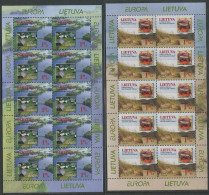 Lithuania:Unused Sheets EUROPE Cept 1999, MNH - 1999