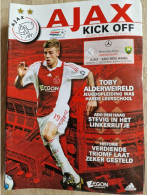 Programme Ajax - ADO Den Haag - 27.9.2009 - Eredivisie - Holland - Programm - Football - Libri