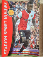 Programme Feyenoord - PEC Zwolle - 15.9.2012 - Eredivisie - Holland - Programm - Football - Poster Daryl Janmaat - Libri