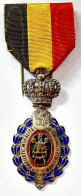 Médaille Décoration Civile. Prévoyance Voorzorg. 2ième Classe. Avec écrin. - Unternehmen