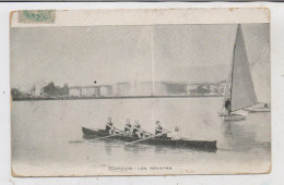 SPORT - RUDERN - Dieppe, Les Regates, 1905 - Rowing