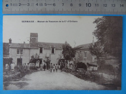 CPA SERMAISE (Essonne) Maison De Vacances De La Cie D'Orléans Phot. Combier Mâcon - Other & Unclassified