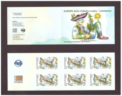 Slowakei / Slovakia / Slovaquie 2022 EUROPA Markenheft/booklet ** - 2022