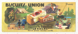 BUVARD, BISCUITS UNION, LE REGAL , LE FAMILIAL, Frais Fr 1.75 E - Lebensmittel