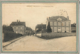 CPA (89) FLOGNY - Aspect De L'Ecole Des Filles Sur La Route De La Gare En 1913 - Flogny La Chapelle