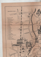 Merseburg Stadtplan Plan De La Ville Informationsskizze 1965 - Non Classificati