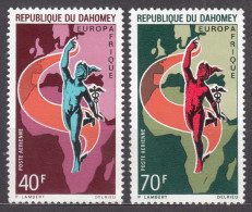 Dahomey 1970 Mi#427-428 Mint Never Hinged - Bénin – Dahomey (1960-...)