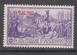 Italy Colonies Aegean Islands Egeo Calimno (Calino) 1930 Sassone#12 Mint Hinged - Egeo (Calino)