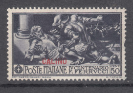 Italy Colonies Aegean Islands Egeo Calimno (Calino) 1930 Sassone#14 Mint Hinged - Egeo (Calino)