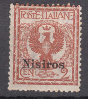 Italy Colonies Aegean Islands Egeo Nisiros (Nisiro) 1912 Sassone#1 Mi#3 VII Mint Hinged - Aegean (Nisiro)