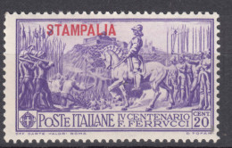 Italy Colonies Aegean Islands Egeo Stampalia 1930 Ferrucci Sassone#12 Mi#26 XIII Mint Hinged - Ägäis (Stampalia)