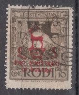 Italy Colonies Egeo Aegean Islands Egeo Rhodes (Rodi) 1944 Occupazione Tedesca Sassone#127 Used - Aegean