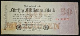 GERMANY- 50 MILLION MARK 1923. - 50 Mio. Mark