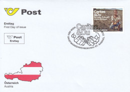 FDC AUSTRIA 3004 - Contre La Faim