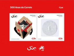Portugal 2020 Covid 19 500 Years Post S/s S-a, Mint NH, Post - Livre De L'année