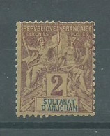 230044222  SULTANAT D'ANJOIJAN  YVERT  Nº2  */MH - Nuovi