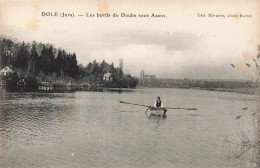 FRANCE - Dole (Jura) - Les Bords Du Doubs Sous Azans - Edit Mitraine - Homme Sur Une Barque - Carte Postale Ancienne - Dole