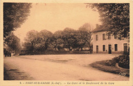 Nort Sur Erdre * La Gare Et Le Boulevard De La Gare * Ligne Chemin De Fer - Nort Sur Erdre