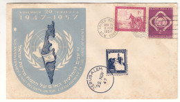 Nations Unies - New York - Lettre De 1957 - Oblit New York - - Covers & Documents