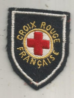 écusson Tissu, CROIX ROUGE FRANCAISE, 2 Scans - Ecussons Tissu