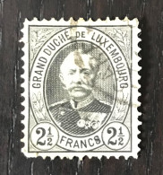 Timbre Oblitérés Luxembourg 1891 Y&t N° 67 - 1891 Adolphe Voorzijde