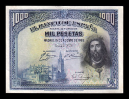 España Spain 1000 Pesetas San Fernando 1928 Pick 78 Ebc Xf - 1000 Peseten