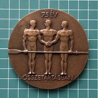 Medal Plaque Plakette PL000315 - Hungary National Boating Association 1937 JÓZSEF REMÉNYI 175g - Roeisport