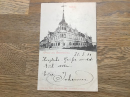 Gruss Aus Elsterwenda Rathaus 1900 - Elsterwerda