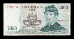 Chile 1000 Pesos Ignacio Carrera Pinto 1994 Pick 154e Mbc Vf - Cile