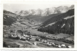 1K1 --- 74 GRAND-BORNAND Vue Générale Et Chaîne Des Aravis - Le Grand Bornand