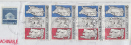 USA 2023 Cover To France With French Revolution Stamped Plis Avec Timbres Revolution Française - Brieven En Documenten