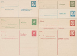 BERLIN - 1959/1966 - 13 CARTES ENTIER DIFFERENTES NEUVES - Cartes Postales - Neuves