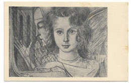 Vintage Postcard  *  Illustrator Jan Toorop  (Kind Met De Harp) - Toorop, Jan