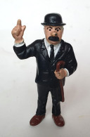 FIGURINE TINTIN  BULLY 1990 DUPOND 2 CANNE Main 1er Tirage PLASTIQUE MOU BULLY (3) - Kuifje