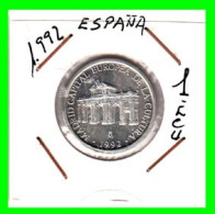 ESPAÑA.- ( EUROPA ) MONEDA DE 1 ECU AÑOS 1992 PLATA 925 MILÉSIMAS DIAMETRO: 24 Mm PESO 6,72 Gr. MADRID CAPITAL EUROPEA D -  Essays & New Minting