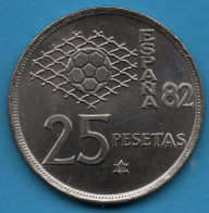 ESPANA 25 PESETAS 1980 (80) KM# 818 FOOTBALL España 82 - 25 Peseta