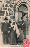 NOCES - Les Troisièmes Noces - Les Novis - Eglise - Mariés - Carte Postale Ancienne - Noces